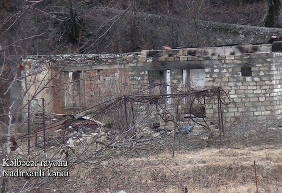 Azerbaijan’s Defense Ministry releases video footages of Nadirkhanli village, Kalbajar district VIDEO