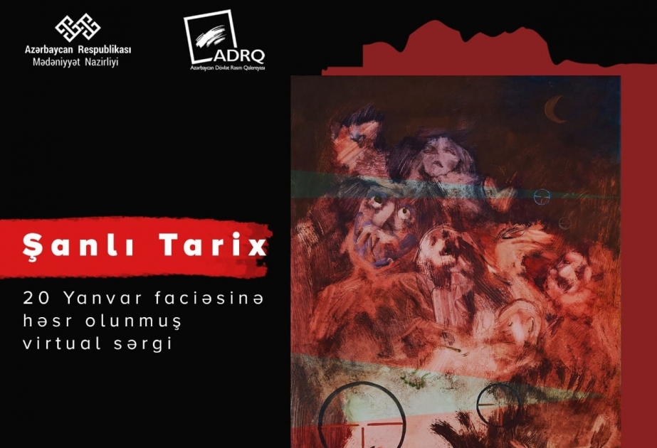 Dövlət Rəsm Qalereyası növbəti virtual sərgini 20 Yanvar qurbanlarının xatirəsinə ithaf edib