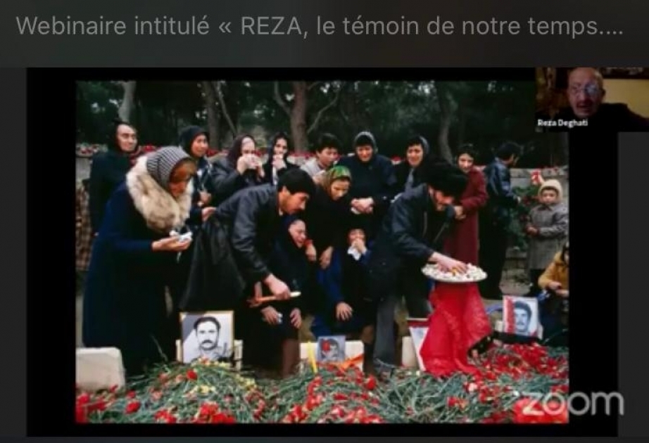 “Reza - günümüzün şahidi, Azərbaycanla bağlı xatirələr” adlı vebinar keçirilib