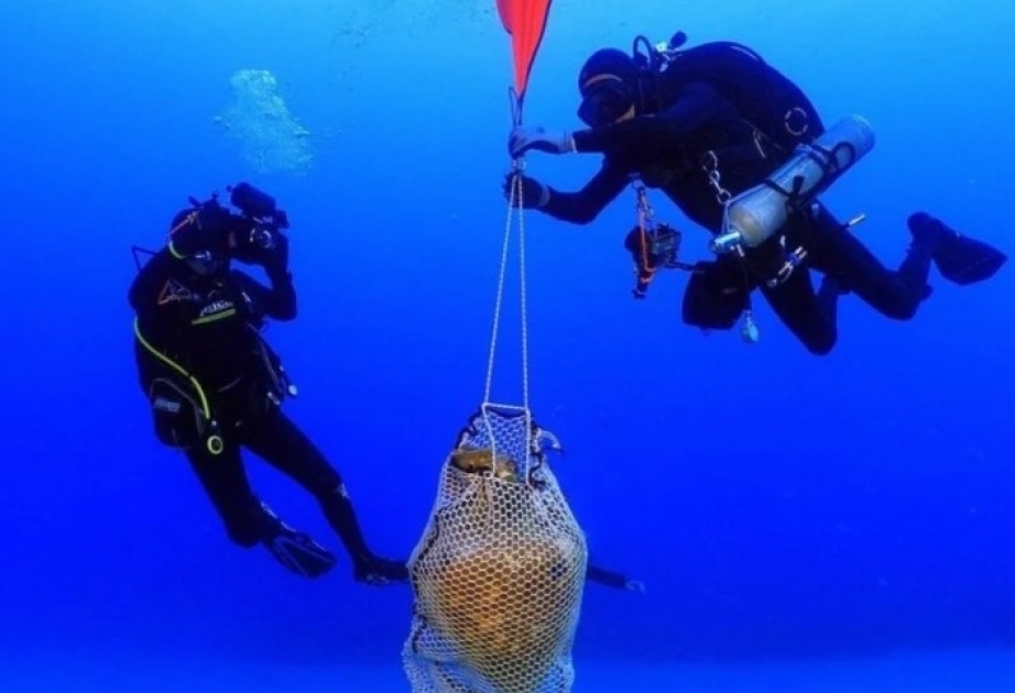 Yunanıstanın Kassos adası yaxınlığında Roma imperiyasına aid arxeoloji tapıntılar aşkar edilib