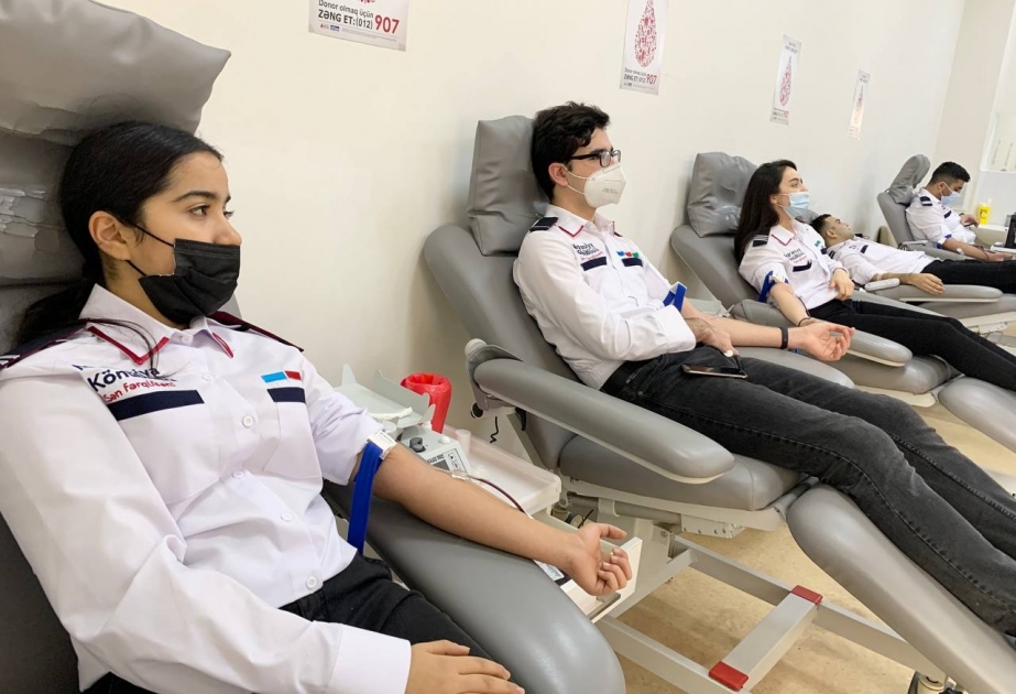 Miqrasiya Könüllüləri qanvermə aksiyasında iştirak ediblər