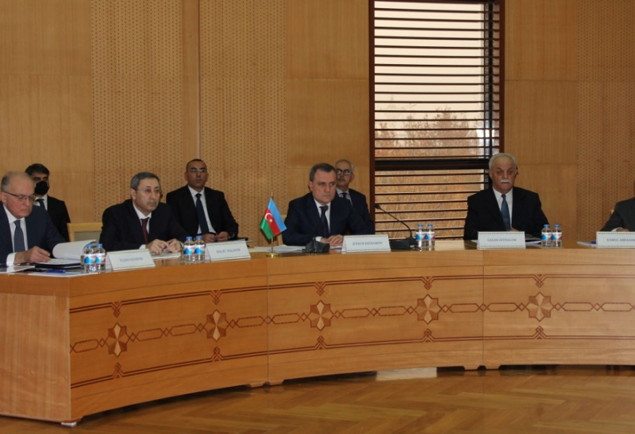 Azərbaycan və Türkmənistan XİN başçılarının görüşü keçirilib