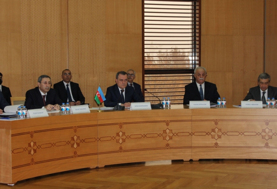 Reunión de los ministros de Asuntos Exteriores de Azerbaiyán y Turkmenistán