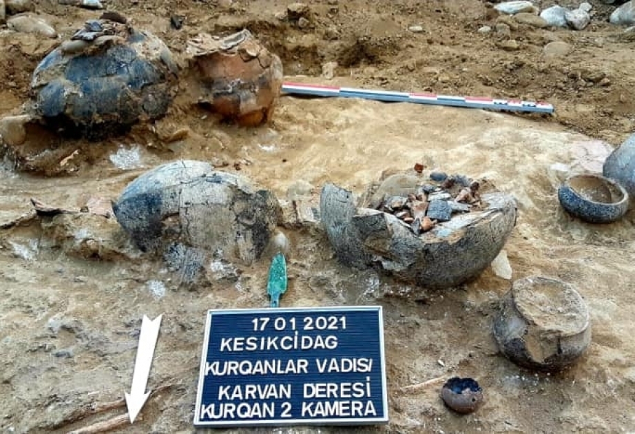“Keşikçidağ” Dövlət Tarix-Mədəniyyət Qoruğu ərazisində tarixi abidələr aşkar edilib