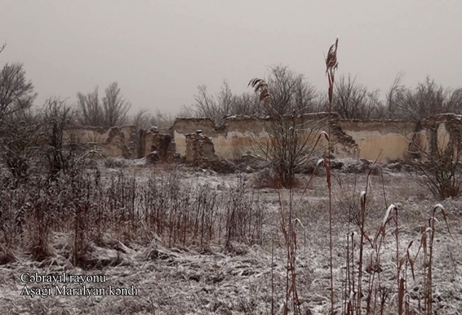 Azerbaijan’s Defense Ministry releases video footages of Ashaghi Maralyan village, Jabrayil district VIDEO