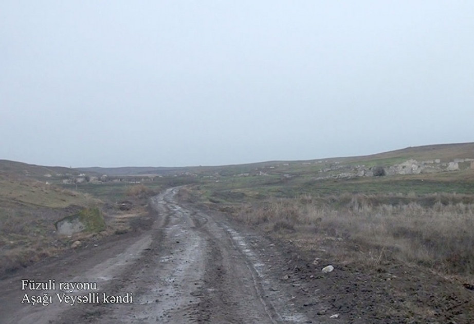 Une vidéo du village d'Achaghy Veyselli de la région de Fuzouli a été diffusée VIDEO