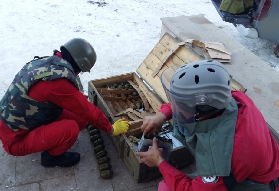 Minatəmizləmə Agentliyi yüz kilometrdən çox yolu mina və partlamamış hərbi sursatdan təmizləyib