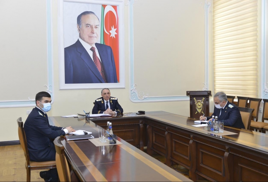 Prokurorluq orqanlarının 38 əməkdaşı ali dövlət mükafatları ilə təltif edilib