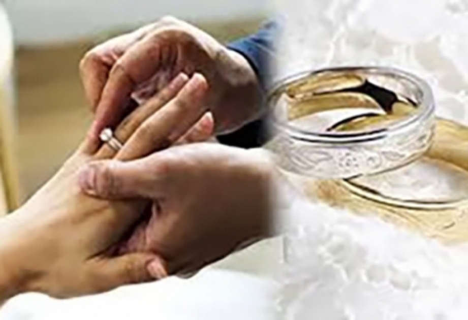 Ötən ilin on bir ayı ərzində Azərbaycanda 32 min 437 nikah qeydə alınıb
