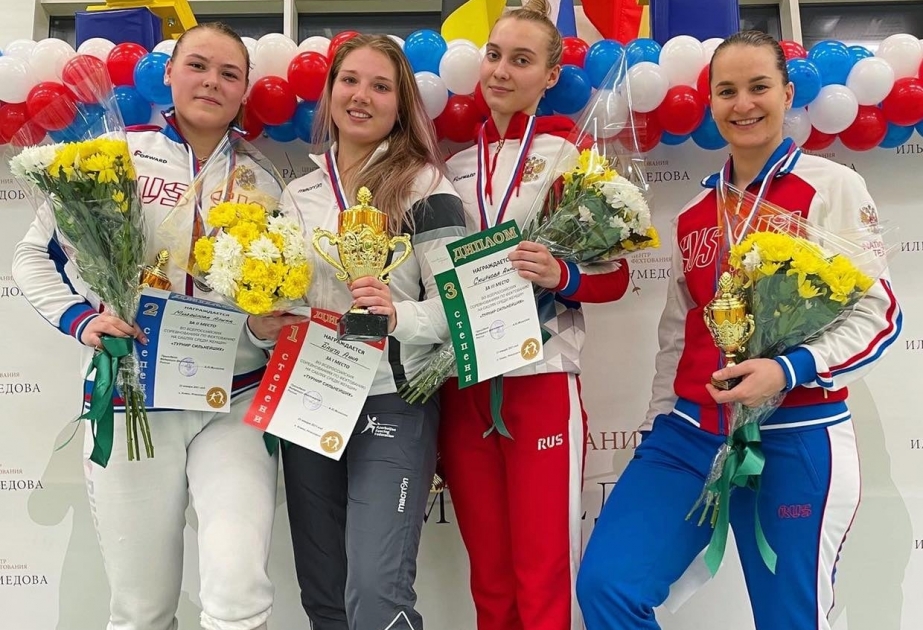 Azərbaycan qılıncoynadanı Anna Başta Ümumrusiya açıq turnirində qızıl medal qazanıb