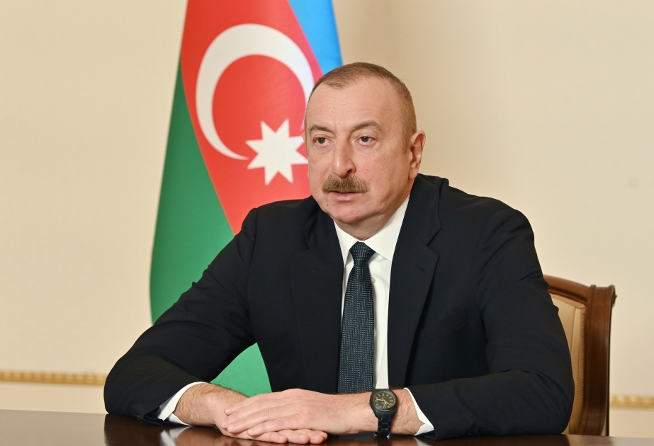 Prezident: Azərbaycandan keçən yolların çoxşaxəli olması bizim imkanlarımızı böyük dərəcədə artırır VİDEO