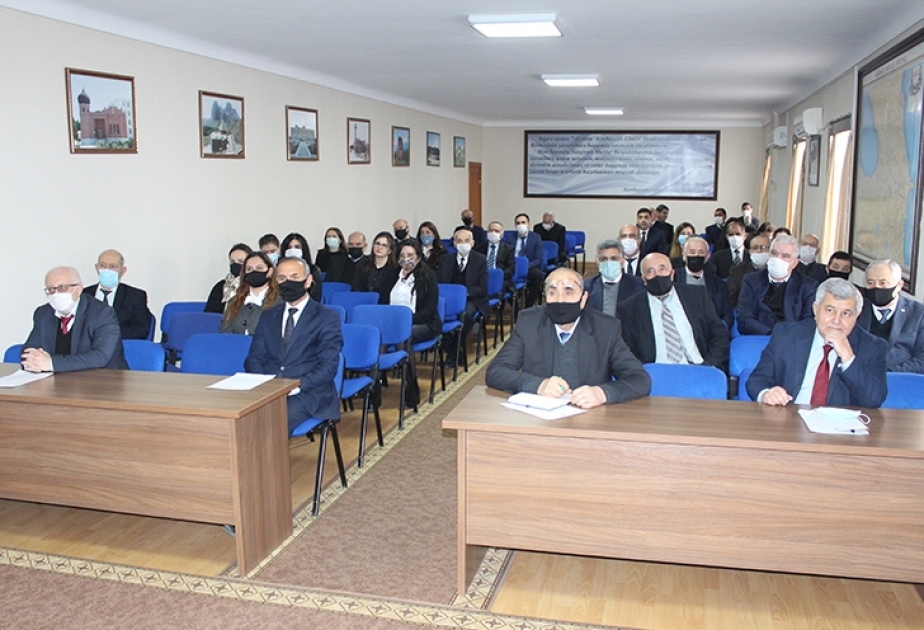 AMEA Naxçıvan Bölməsinin Rəyasət Heyətinin növbəti iclası keçirilib