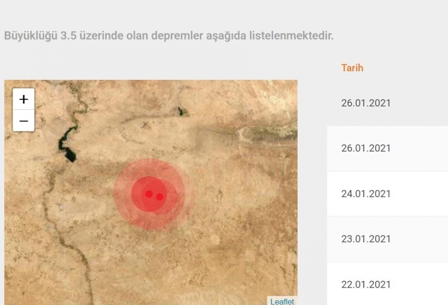 Syrien: Erdbeben nahe türkischer Grenze
