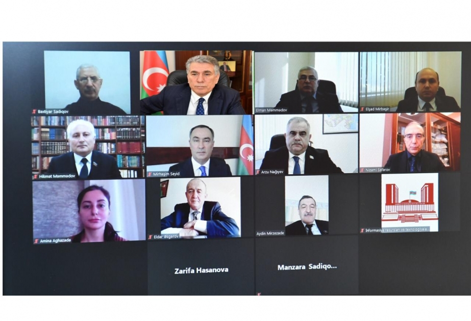 Milli Məclisin Müdafiə, təhlükəsizlik və korrupsiya ilə mübarizə komitəsinin iclası keçirilib