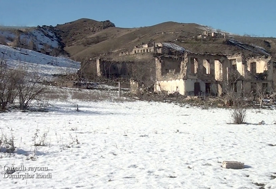 Azerbaijan’s Defense Ministry releases video footages of Damirchilar village, Gubadli district VIDEO