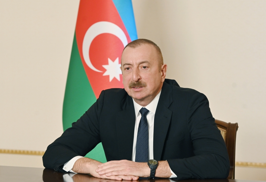 Президент Ильхам Алиев принял в видеоформате Айдына Керимова в связи с назначением его специальным представителем Президента в Шушинском районе ВИДЕО