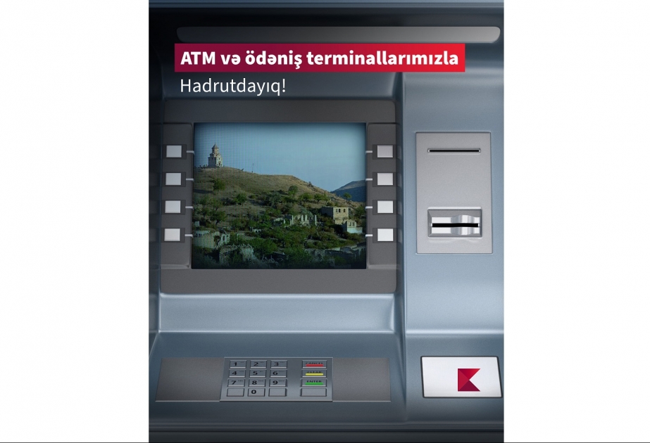®  Kapital Bank установил в Гадруте банкомат и платежный терминал