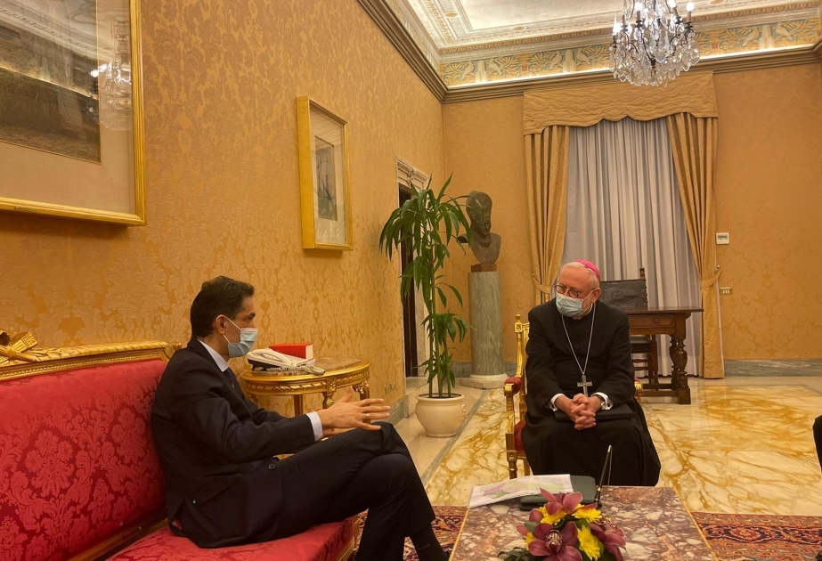 Les relations entre l’Azerbaïdjan et le Vatican font l’objet de discussions