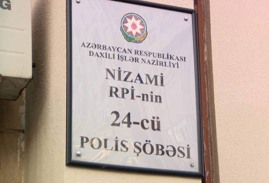 Məktəbdən oğurluq etməkdə şübhəli bilinən paytaxt sakini yaxalanıb