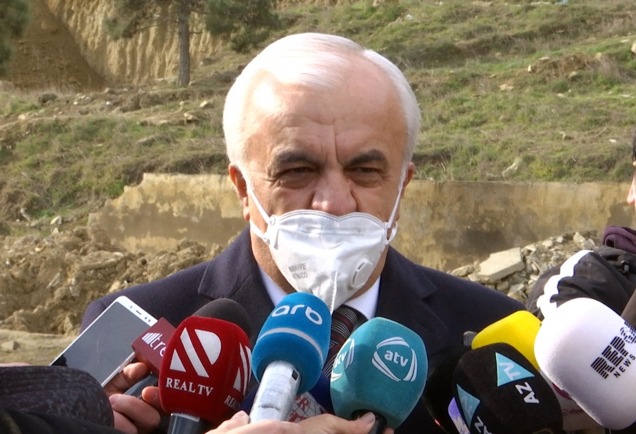 Elxan Əsədov: Səbail rayonu ərazisində sürüşmə hadisəsi Xəzər dənizindəki zəlzələ ilə eyni vaxtda baş verib