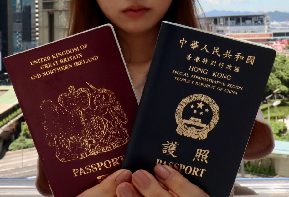 Çin Böyük Britaniyanın honkonqlulara verdiyi pasportları etibarlı sənəd kimi tanımayacaq