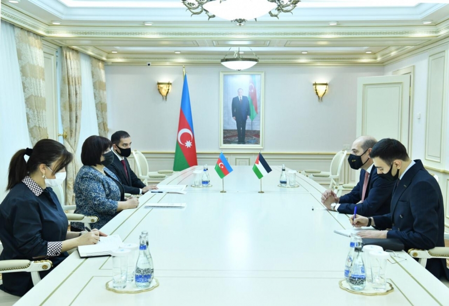 Milli Məclisin sədri İordaniyanın ölkəmizdəki səfiri ilə görüşüb