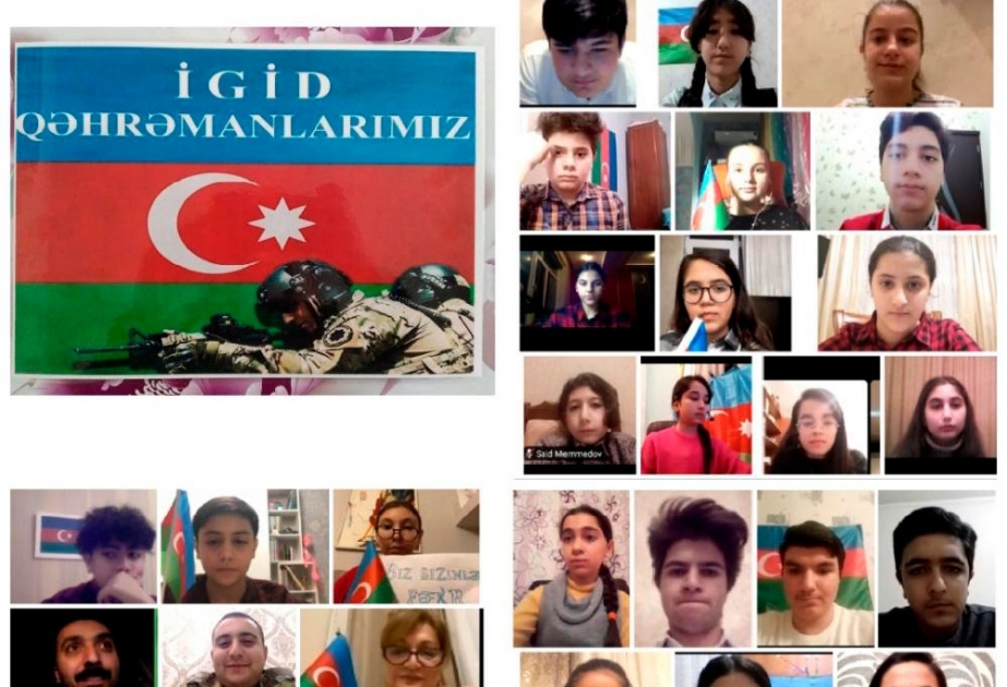 Məktəbdənkənar təhsil müəssisələrində müharibə iştirakçıları ilə görüşlər davam edir