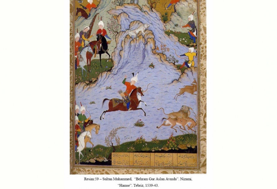 Nizami Gəncəvi poeziyası miniatürlərdə
