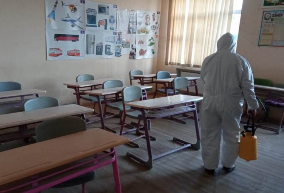 Masallının təhsil müəssisələri dezinfeksiya olunur