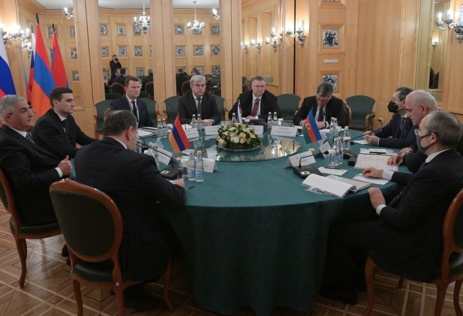 Trilateral meeting of deputy prime ministers of Azerbaijan, Russia, and Armenia held in Moscow