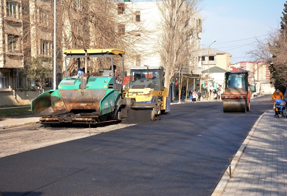 Xırdalanda daha bir küçə əsaslı şəkildə yenidən qurulur