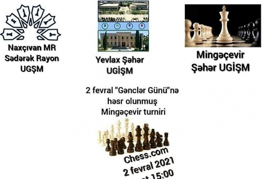 Gənclər Gününə həsr olunmuş şahmat üzrə onlayn turnir keçiriləcək