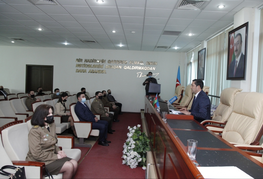 FHN-in Vətən müharibəsində xidmətdə fərqlənmiş əməkdaşları Gənclər Günü münasibətilə mükafatlandırılıb VİDEO