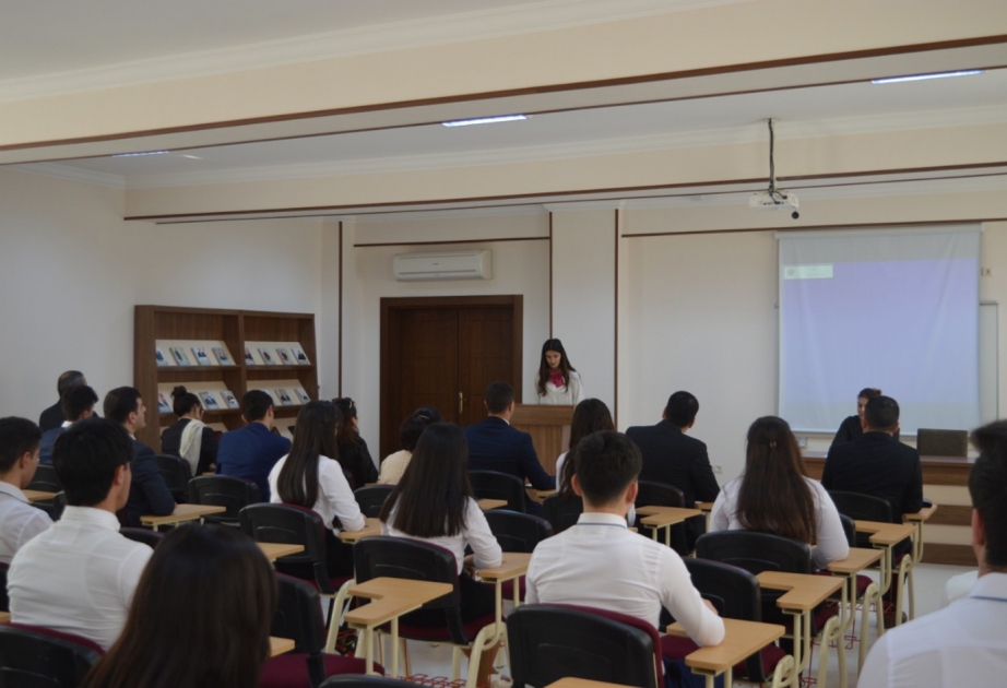 “Naxçıvan” Universitetində “Gənclər gələcəyimizdir” mövzusunda tədbir keçirilib