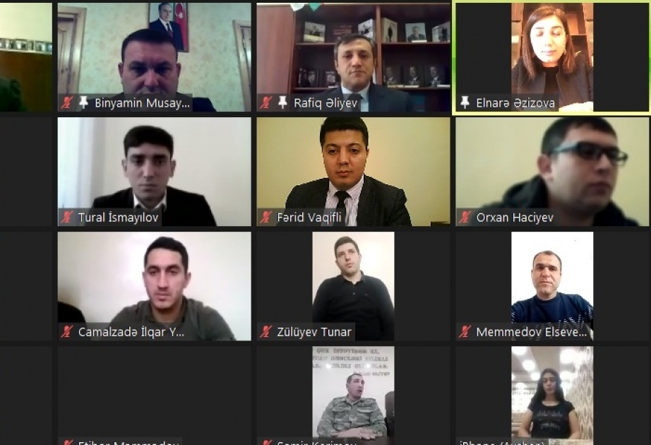 Gənclər Azərbaycanın şanlı qələbəsinin qazanılmasında misilsiz şücaət göstəriblər