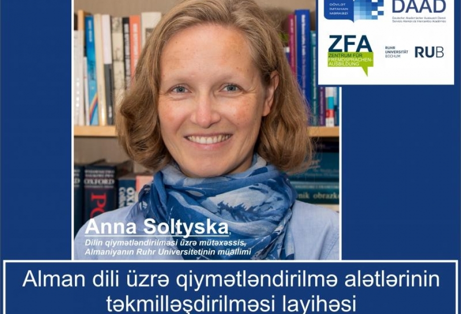 “Alman dili üzrə qiymətləndirmə alətlərinin təkmilləşdirilməsi” layihəsi çərçivəsində təlimlərə iştirakçı qəbul olunur