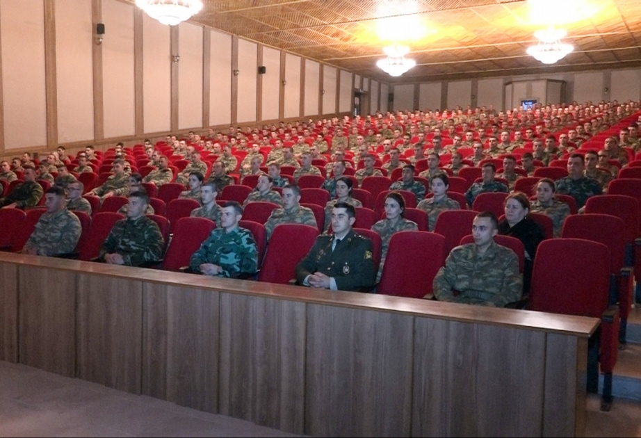 Naxçıvan Qarnizonu Qoşunlarında Gənclər Günü ilə bağlı silsilə tədbirlər keçirilib VİDEO