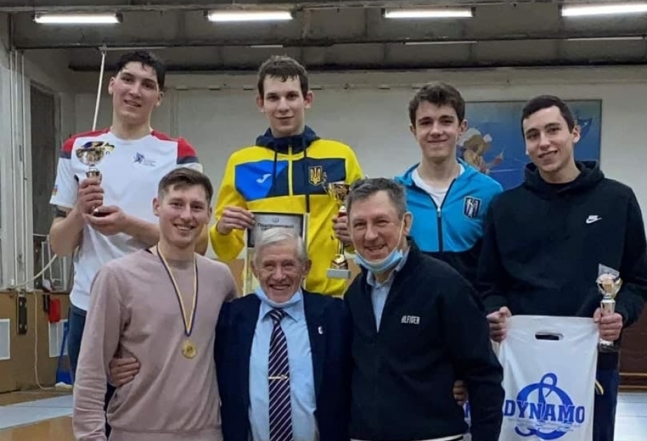 Esgrimista azerbaiyano se convirtió en un torneo celebrado en Ucrania