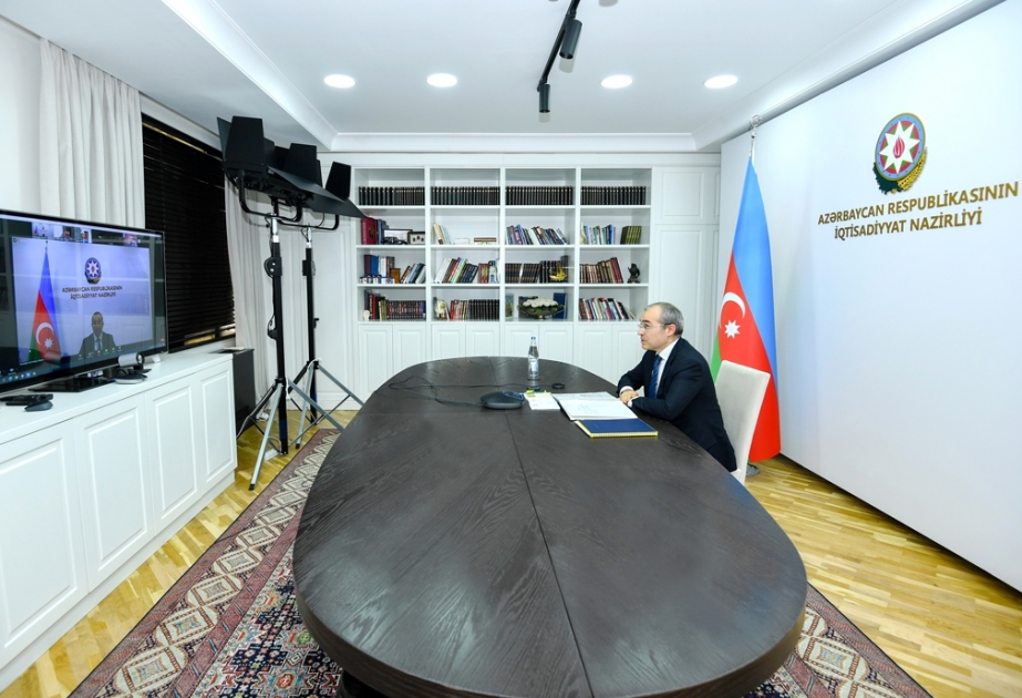 İqtisadiyyat Nazirliyinin Vətən müharibəsində iştirak etmiş əməkdaşları ilə görüş keçirilib