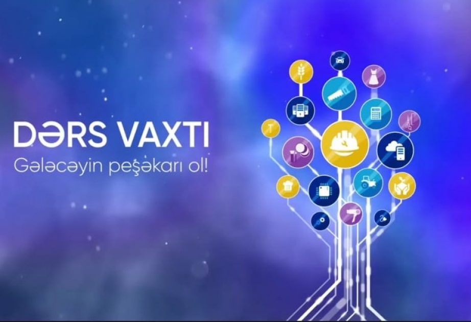 Peşə təhsili üzrə “Dərs vaxtı” proqramı cədvələ uyğun təqdim edilib