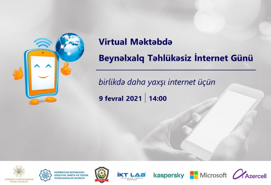 Beynəlxalq Təhlükəsiz İnternet Günü ilə əlaqədar vebinar keçiriləcək