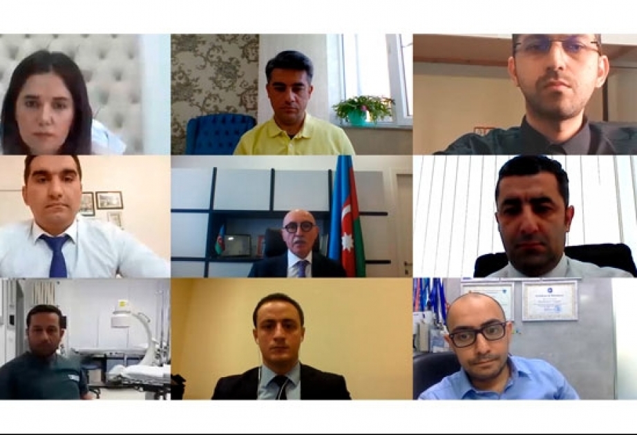 Nazir müavini Firudin Qurbanov Vətən müharibəsi iştirakçısı olan xaricdə təhsil almış gənclərlə görüşüb
