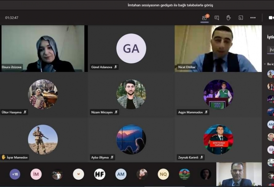 Azərbaycan İlahiyyat İnstitutunda qış imtahan sessiyası ilə bağlı tələbələrlə görüş