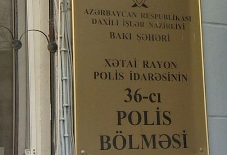 Xətai rayonunda soyğunçuluq edən şəxs tutulub