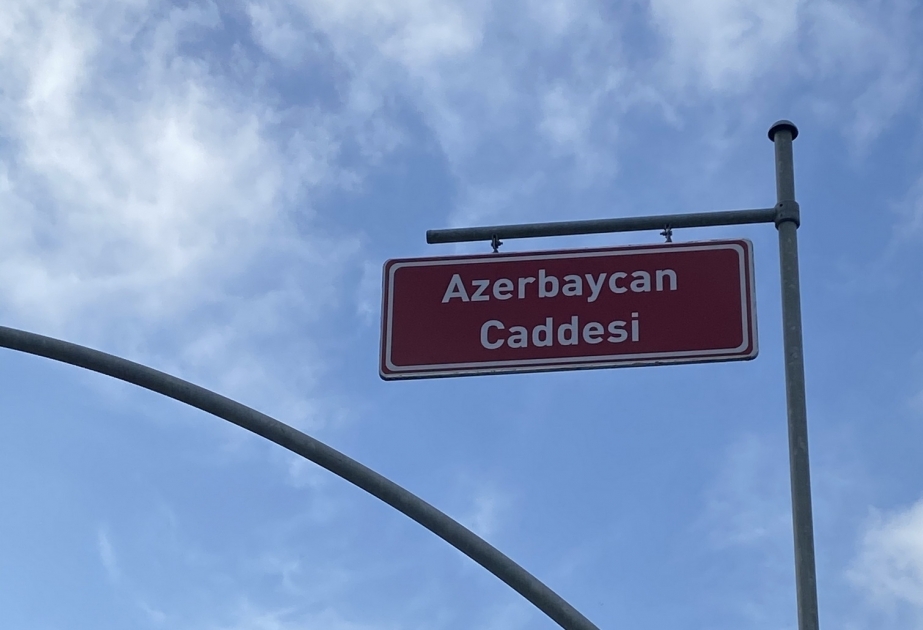 Se inaugura la Avenida de "Azerbaiyán" en Estambul
