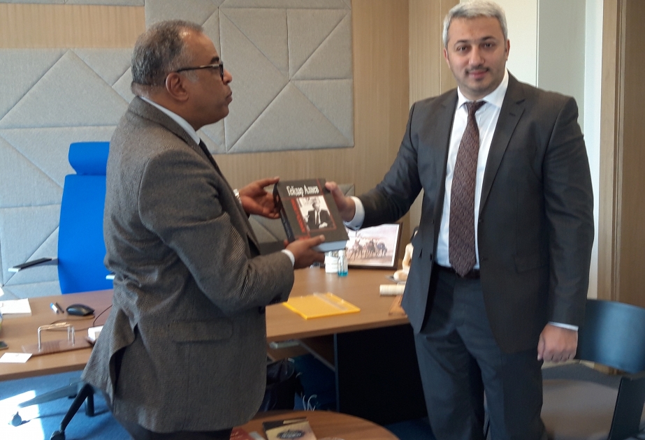 Misirin yeni inzibati paytaxtının kitabxanasına Azərbaycan haqqında kitablar təqdim edilib