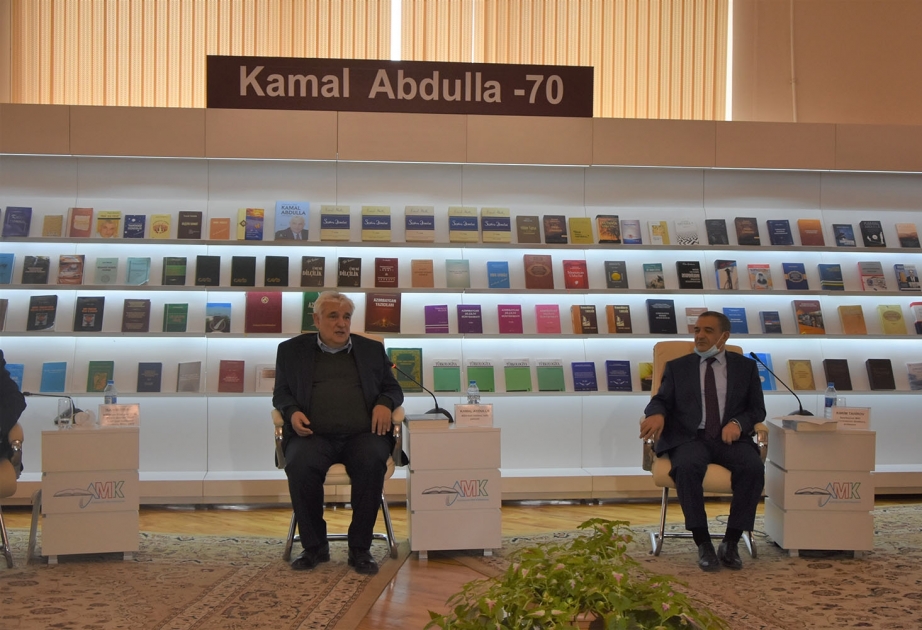 Milli Kitabxanada “Mitolojinin elçisi, Kamal Abdulla armağanı” adlı kitabın təqdimat mərasimi keçirilib