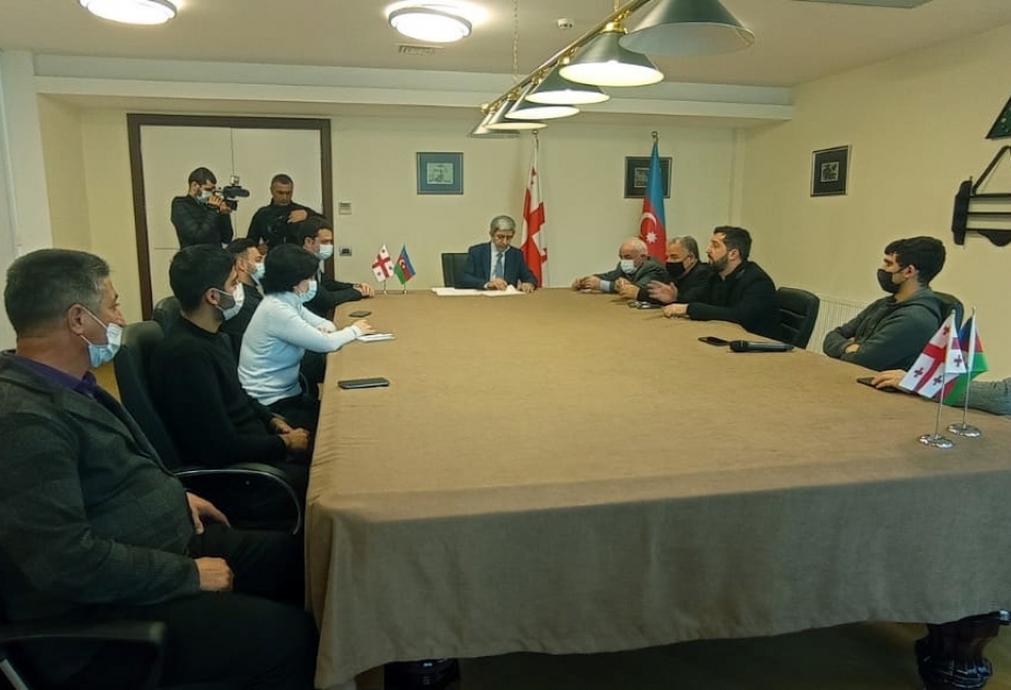 Gürcüstanda azərbaycanlı jurnalistlər mükafatlandırılıb
