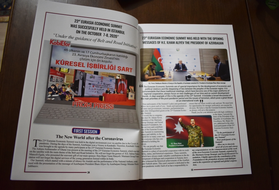 Mərmərə Qrupu Strateji və Sosial Araşdırmalar Vəqfinin illik hesabat jurnalı çapdan çıxıb