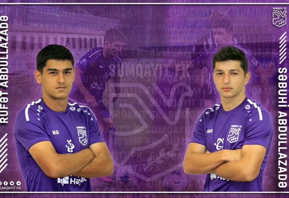 “Sumqayıt” futbol klubu iki futbolçusu ilə müqavilələri yeniləyib
